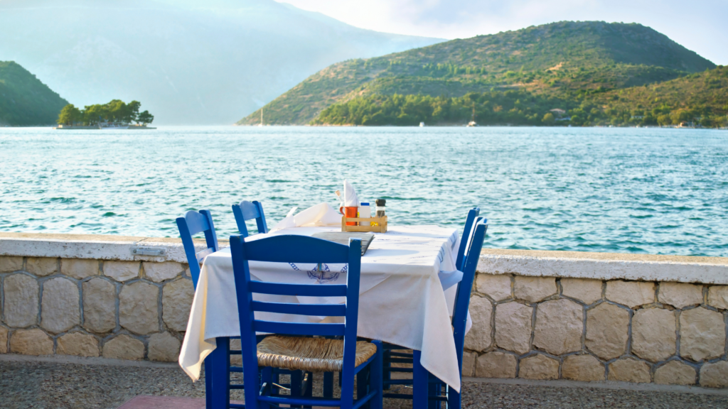 traditional taverna in Ithaca